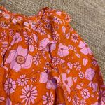 Free People Miss Daisy Printed Top / Heat Wave S Photo 4