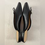 Veronica Beard  Catherine Leather Mule in Black Size 7 Photo 7