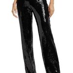 Good American Sequin Party Pant Size 6 Black Women's pull on NEW 3X 22/24 plus Photo 0