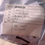 Lands' End  Womens Button Up Size 18P No Iron Supima Business Work Career Office Photo 11