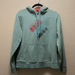 Columbia  Teal Green Hooded Swatshirt Pullover Hoodie Size Medium Photo 1