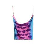 new Rococo Sand 𖦹 Opal Long Strapless Bodycon Dress 𖦹 Turquoise Pink Print 𖦹 S Blue Photo 4