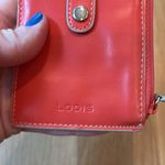 Lodis Leather Women's Card Case Coral Wallet Pink Photo 5