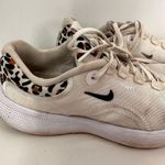 Nike React Escape Run White Leopard Sneakers Size 8.5 Photo 5