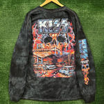 Kiss Landlocked in Vegas Heavy Metal Band TIe-Dye T-Shirt Size 3XL Photo 0