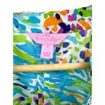 Lilly Pulitzer  Beaded‎ Tunic Top S Bright Tropical Cotton Boho Beach Coverup Photo 2