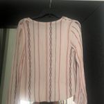 Rewind long sleeve tie front top Size M Photo 2