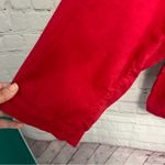 Spiegel New Deadstock red linen 4 button lightweight blazer ladies size 20W plus Photo 3