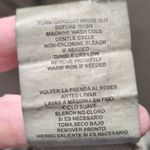 Coco + Jaimeson Top Woman's Medium Gray Green Lace Up Pleated Gothic Draping Photo 10