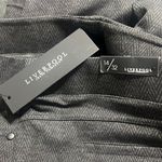 Liverpool Jeans Company Liverpool Jean Co. Skirt Sz 14 Black/Gray Textured Casual Work Wear Photo 5