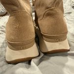 UGG  Marin Bootie Suede Sand Tan Womens Shoes US Size 8.5 Boot Sneaker Platform Photo 4