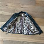 Vintage George Women’s Plus Jacket Genuine Leather Jacket Size 1X (16W) Black Photo 6