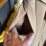 Carly Jean Los Angeles NWOT  CJLA Tan V-Neck Crop Jumpsuit with Belt Size XL Photo 7