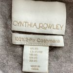 Cynthia Rowley 2 Ply 100% Cashmere Pullover Polka Dot Sweater Extra Small Photo 2