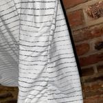 Nike White Dri‑Fit White Stripe Breeze Lightweight Running Shirt Women's Size XL Photo 4