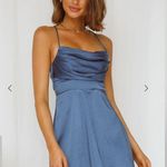 Hello Molly  Blue Mini Dress Photo 1