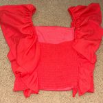 Crop Top Red Size L Photo 3