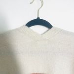 Maurice's White Orange & Black Striped Slouchy Knit Cardigan Photo 6