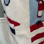 Eagle's Eye Novelty Sweater Vest Election Vote Political GOP Small Red Photo 10