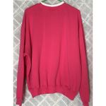 Vintage Grandma Sweatshirt Women's 2X Crewneck Rose Pink Trees Christmas 90s Size undefined Photo 4