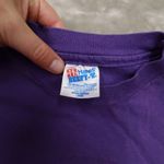 Hanes  Vintage Jamaica Single Stitch  Purple Short Sleeve T Shirt size Large Photo 3
