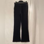 Urban Outfitters  black‎ pants , side zip, top stitch, sz S Photo 1