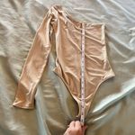 Show Me Your Mumu $92  Brinkley One Shoulder Bodysuit In Taupe Size XS Photo 5