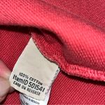 L.L. Bean Coral Red Pullover Rugby Sweater Women’s size XS Photo 7