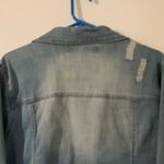 Urban Republic Light‎ Blue Distressed Denim Jacket Size XL Photo 4