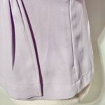 J.Crew Drapey Crepe Faux Wrap Shawl Collar Long Sleeve Top AE875 Lavender Size 2 Photo 10