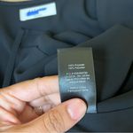 Babaton Aritzia  Theo Black Midi Wrap Dress Photo 7