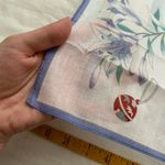 White striped floral print bandana 0651 Photo 1