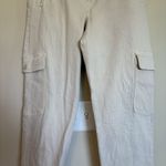 Wilfred Aritzia  Free Pants‎ Womens 6 Modern Cargo Pant High Waisted Cream Twill Photo 9