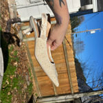 A New Day Women's Milan Slingback Heels -  size 8 wedding guest pearl spring Photo 6