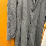 Pendleton Vtg Vintage Wool Long Coat Trench Grey Gray 18 READ Photo 4