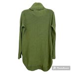Cyrus Green Long Sleeve Ribbed Turtleneck Tunic Top Size Medium Photo 1