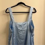 Peppermayo NWT  Odette Blue Satin Mini Dress Size US 16 Photo 6
