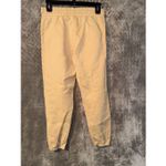 TNA ARITZIA COZY AF FLEECE TAN JOGGER SWEATPANTS XS Gold Photo 4