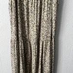 Carly Jean Babydoll Dress Womens Medium Floral Midi Dark Forest Fairy Boho Beach Green Photo 3