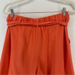 Halogen  Wide Leg Cropped Pants Size XS Orange Photo 7