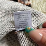 Show Me Your Mumu Sweater shiver shoulder coyote kitty knit Brown black M Photo 6