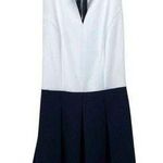 W118 By Walter Baker Walter Baker W118 Flare Skater Back Cutout Mini Dress White/Navy Size XS Photo 0