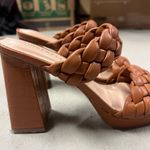Sincerely Jules Sincerly Jules Aurora Brown Braided Women's Heels Photo 1