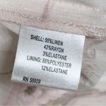 Antonio Melani Pink Floral One Shoulder Belted Jumpsuit Linen Blend Size 2 New Photo 8