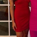 Lulus Red Cocktail Dress Photo 2