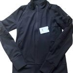 Alo Yoga NWT  Contour Jacket  Fitted Full Zip size M Black Gorgeous slim-fitting Photo 0