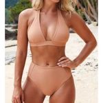 ✨Monday Swimwear Somerset Top✨ Tan Size XL Photo 4