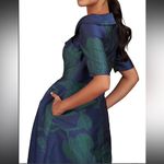 Kay Unger NWOT  Coco portrait neckline floor-length short sleeve gown size 8 Photo 5