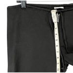 Spirit Vintage Cargo Capri Pants Womens S Black Linen Roll Tab Hem Y2K Coastal Photo 6