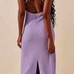 Free People  Moss Midi Dress in Lavender Purple Photo 1